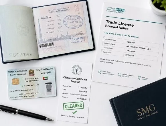 PRO service features — UAE visa Emirates ID trade license and government documents by Modest Consulting Services Dubai